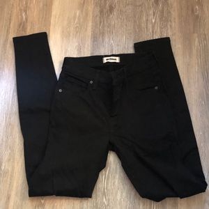 Madewell Black Skinny Jeans - Tall